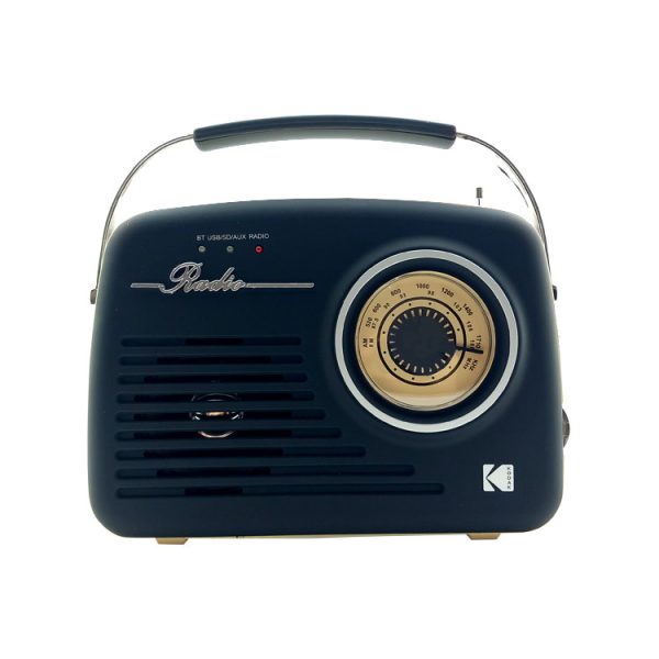 رادیو اسپیکر بلوتوثی رم و فلش خور KODAK مدل 7302 مشکی